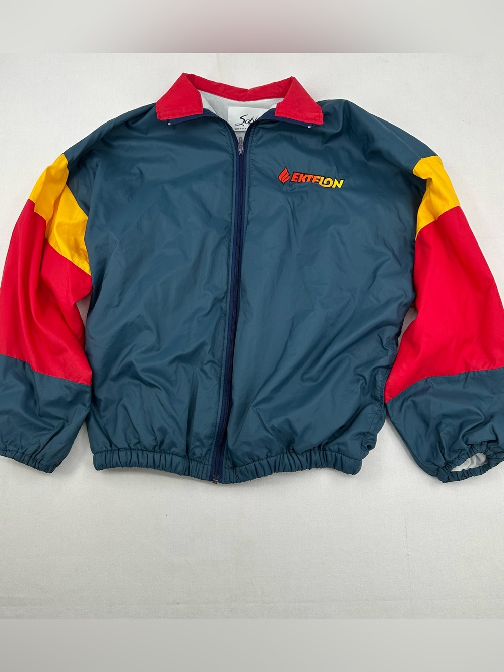 Vintage Team Ektelon Sable USA Windbreaker Jacket 90s Colorblock M